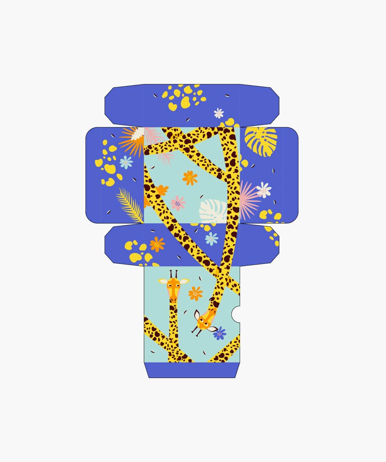 Jungle birds foldable gift box - Image 2