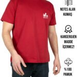Premium Tişört Bordo (Özelleştirilebilir) - istecanta.com