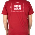 Premium Tişört Bordo (Özelleştirilebilir) - istecanta.com