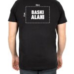 Premium Tişört Siyah (Özelleştirilebilir) - istecanta.com