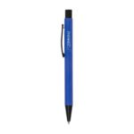 Metal Ballpoint Pen with Rubber Body-1020 - istecanta.com