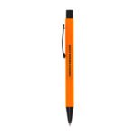 Metal Ballpoint Pen Rubber Body-1020 - istecanta.com