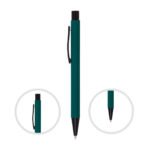 Metal Ballpoint Pen Rubber Body-1020 - istecanta.com