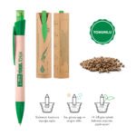 Seed-bearing Recyclable Ballpoint Pen Models 410 - istecanta.com