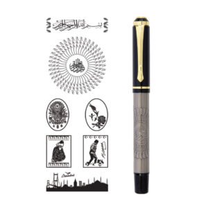 Embossed Metal Roller Pen-661-R
