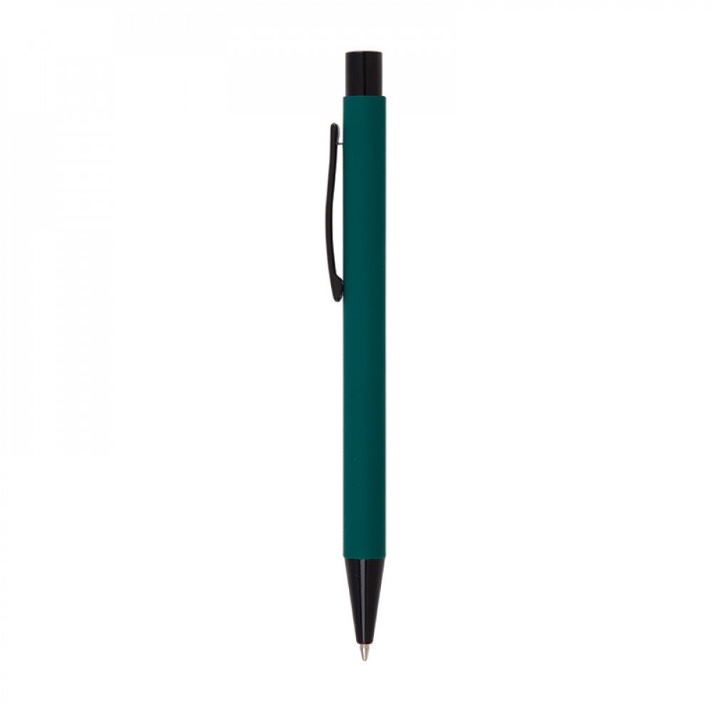 Metal Ballpoint Pen with Rubber Body-1020 - istecanta.com