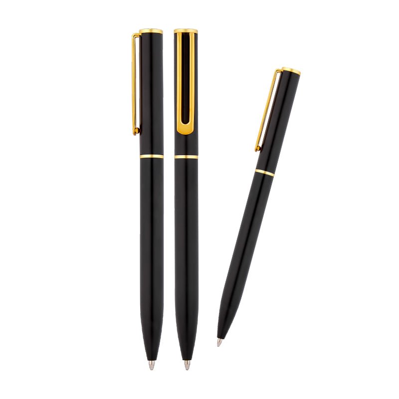1112-T Black Metal Ballpoint Pen