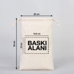 Canvas Bag 20 x 30 cm (Customizable) - istecanta.com