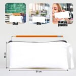 White Pen Holder 21x10 cm (Customizable) - istecanta.com