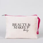 Clutch 21x15 cm Fuchsia Zipper (Customizable) - istecanta.com