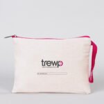 Clutch 21x15 cm Fuchsia Zipper (Customizable) - istecanta.com
