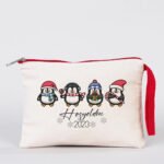 Clutch 21x15 cm Red Zipper (Customizable) - istecanta.com