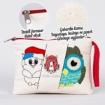 Clutch 21x15 cm Red Zipper (Customizable) - istecanta.com