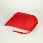 Red Cotton Bag 25x35cm (Customizable) - istecanta.com