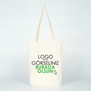 Raw Canvas Bag 35x40x10 cm (Customizable)