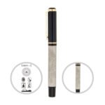 Embossed Metal Roller Pen-661-R - istecanta.com
