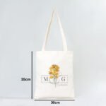 Canvas Tote Bag 30x35 cm - Long Handle (Customizable) - istecanta.com