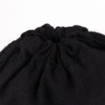 Black Cloth Bag 10x13 cm (Customizable) - istecanta.com