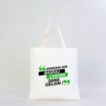 Canvas Tote Bag 40x40cm - Double Handle (Customizable) - istecanta.com