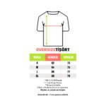Oversize Bisiklet Yaka Tişört Beyaz (Özelleştirilebilir) - istecanta.com