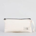 Printed Fabric Pen Holder & Makeup Bag 21x10 cm (Customizable) - istecanta.com