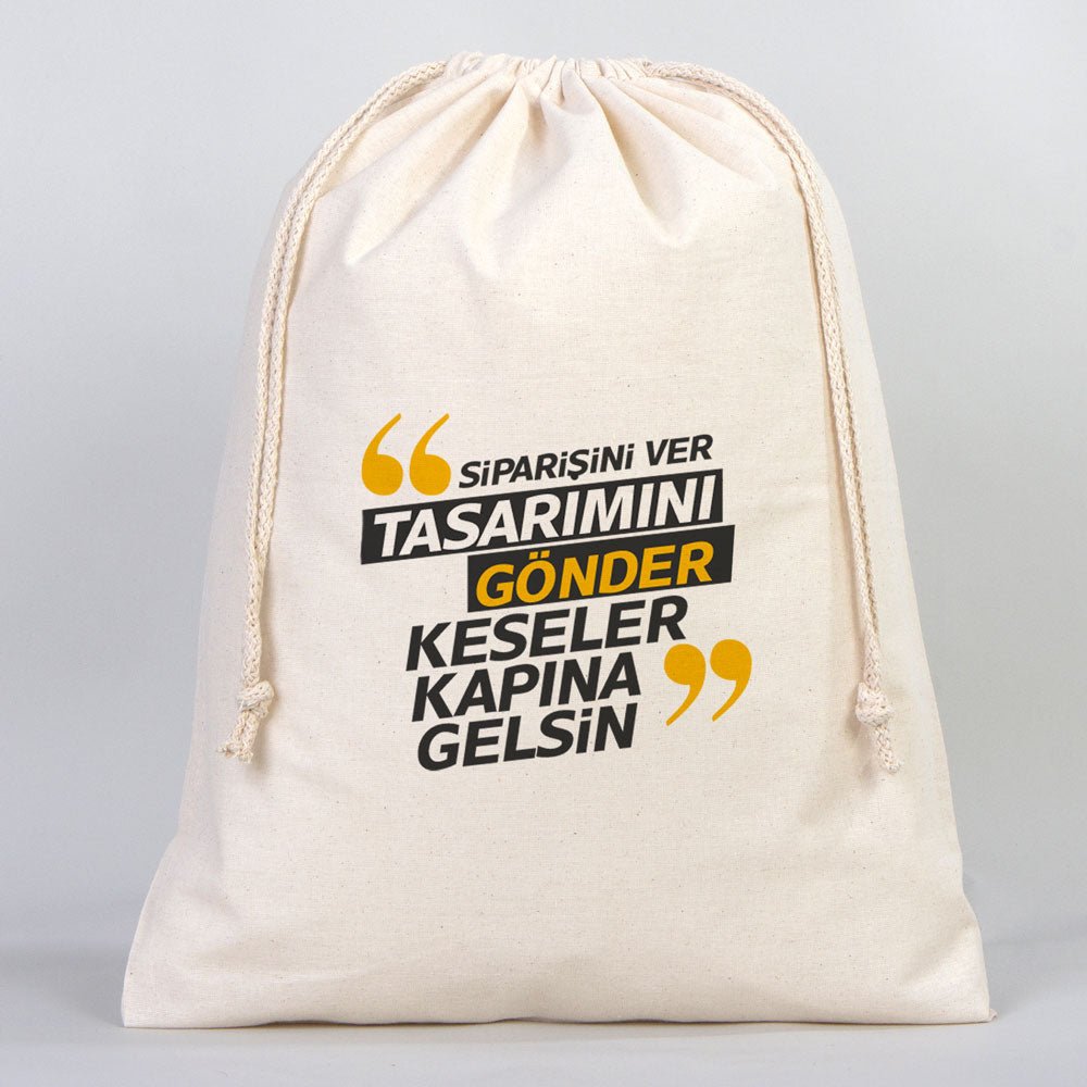 Canvas Tote Bag 40 x 50 cm (Customizable) - istecanta.com
