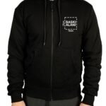 Kapüşonlu ve Fermuarlı Sweatshirt - 3 İplik, Şardonsuz (Özelleştirilebilir) - istecanta.com
