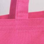 Gabardine Fabric Bag Fuchsia - 35x40 cm (Customizable) - istecanta.com