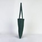 Gabardine Fabric Bag Green 35x40 cm - istecanta.com