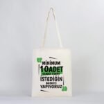Gabardine Fabric Bag 35x40 cm (Customizable) - istecanta.com