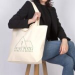 Canvas Shopping Bag - Market Bag 48x41x10 cm (Customizable) - istecanta.com