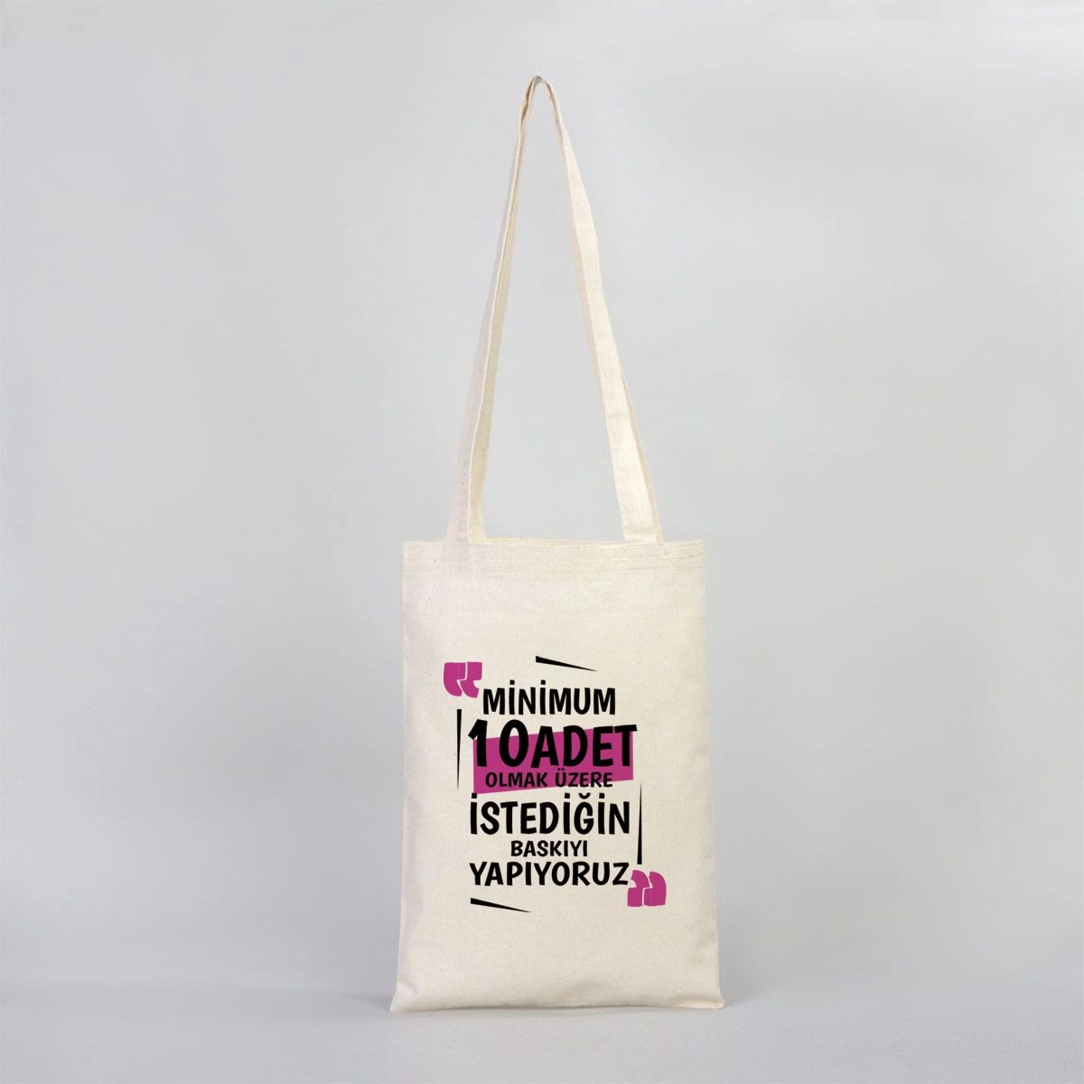 Canvas Tote Bag 25 x 35 cm (Customizable) - istecanta.com
