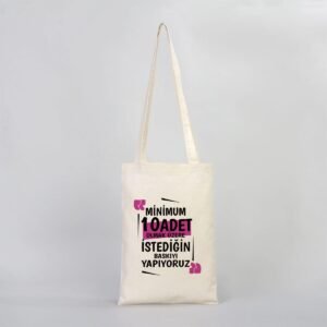 Canvas Tote Bag 25 x 35 cm (Customizable)