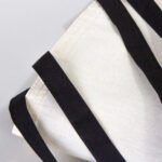 Canvas Tote Bag Black Handle 35x40 cm (Customizable) - istecanta.com