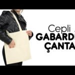 Gabardine Fabric Bag - Pocketed (Customizable)