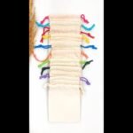 Cotton Bag 10x13 cm - Colored String - Turquoise (Customizable)