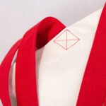 Gabardine Fabric Bag Red Handle 40x35cm (Customizable) - istecanta.com