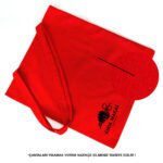 Canvas Tote Bag 35x40 cm Red Color (Customizable) - istecanta.com