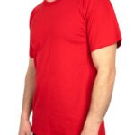 Baskılı Promosyon Tişört Kırmızı Renk - istecanta.com