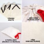 Black Tote Bag with Ribbon - 30x40 cm (Customizable) - istecanta.com