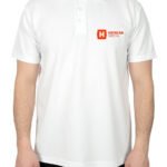 Polo Yaka Beyaz Tişört - Dijital Baskılı - istecanta.com