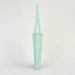 Gabardine Fabric Bag Mint Green 35x40 cm - istecanta.com