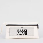 Front Zippered Fabric Pencil Case 21x10 cm (Customizable) - istecanta.com