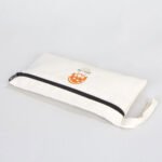 Front Zippered Fabric Pencil Case 21x10 cm (Customizable) - istecanta.com