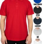 Polo Yaka Kırmızı Tişört - Dijital Baskılı - istecanta.com