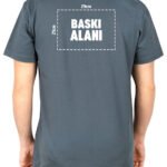 Premium Tişört Gri (Özelleştirilebilir) - istecanta.com
