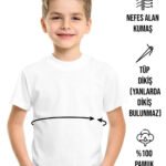 Baskılı Promosyon Çocuk Tişörtü - Beyaz - istecanta.com