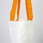 Canvas Tote Bag Mustard Handle 35x40 cm (Customizable) - istecanta.com