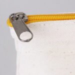 Clutch 21x15 cm Yellow Zipper (Customizable) - istecanta.com