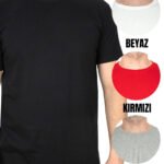 Basic T-shirt Siyah - Baskılı (Özelleştirilebilir) - istecanta.com
